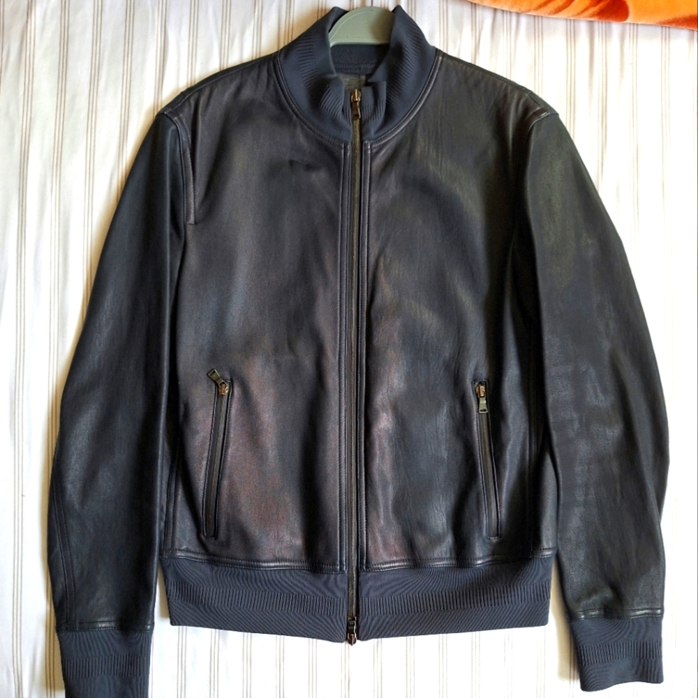 Neil barret leather jacket